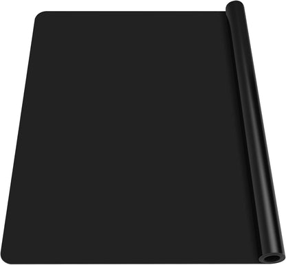 Silicone Craft Sheet - Large Nonstick Nonskid Mat, Countertop Protector, Table Placemat, Resin Casting Molds Mat, 27.6" x 19.7", Light Gray