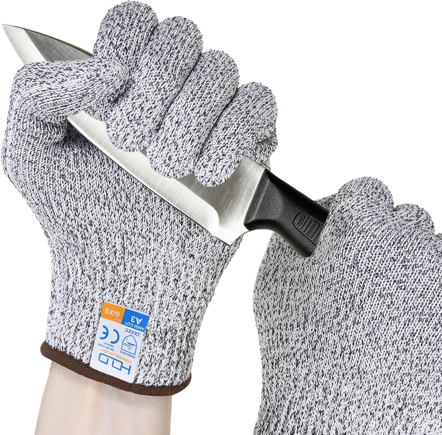 Cut Resistant Gloves, Food Grade Cutting Gloves for Chef & Cooking, Mandoline Gloves for Meat Cutting, Wood Carving