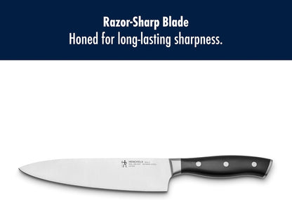 x Emeril, Nola Self Sharpening 7-Pc Knife Set, German Engineered | Automatically Sharpens Knives When Stored in The Knife Block. Dishwasher Safe, Comfortable Handle, Effortless Cutting.