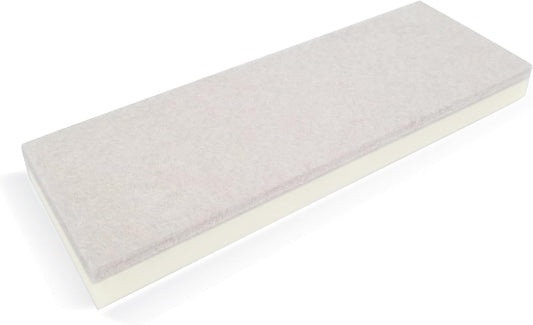 210x70mm Hard Felt Knife Strop-Mounted to 3/4" Acrylic Base-For Razor and Knife Stropping