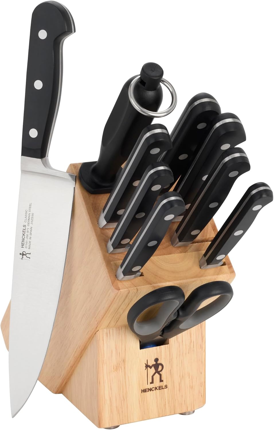 Classic 11-pc Knife Block Set with In-Drawer Knife Tray