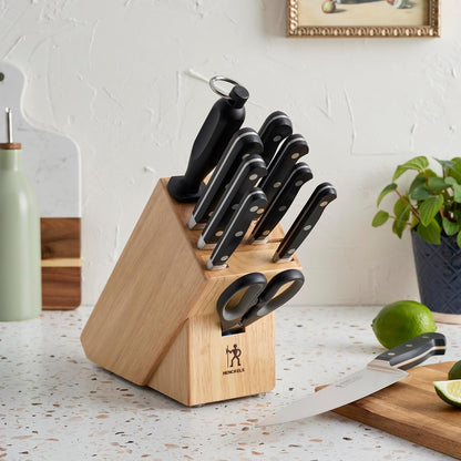 Classic 11-pc Knife Block Set with In-Drawer Knife Tray