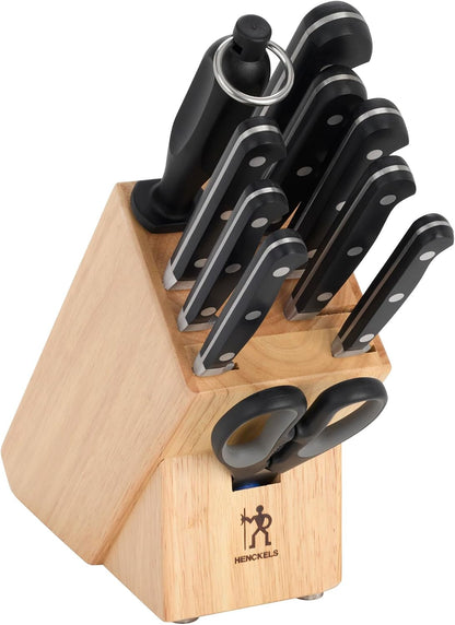 Classic 11-pc Knife Block Set with In-Drawer Knife Tray