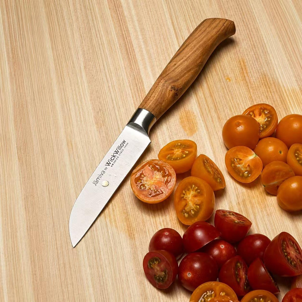 3.5” Paring Knife – Swedish Steel, Olive Wood Handle