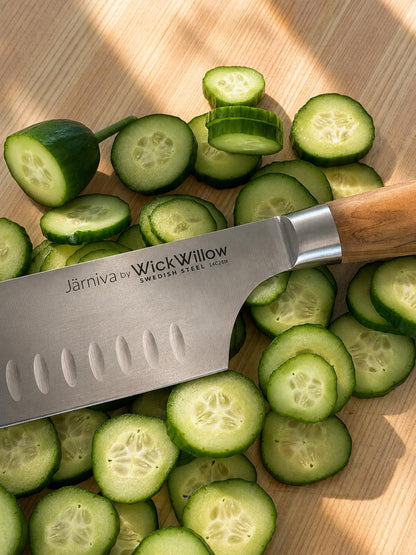 3.5” Paring Knife – Swedish Steel, Olive Wood Handle