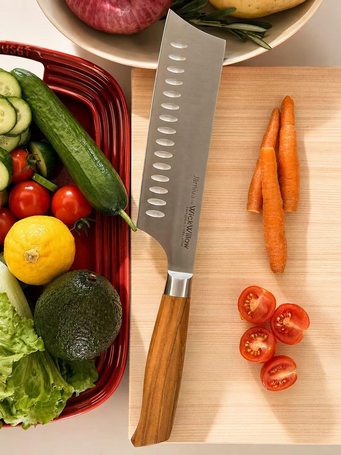 3.5” Paring Knife – Swedish Steel, Olive Wood Handle