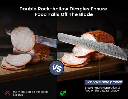 Butcher Breaking Knife for Meat Cutting, 10.5 Inch Carving Knife