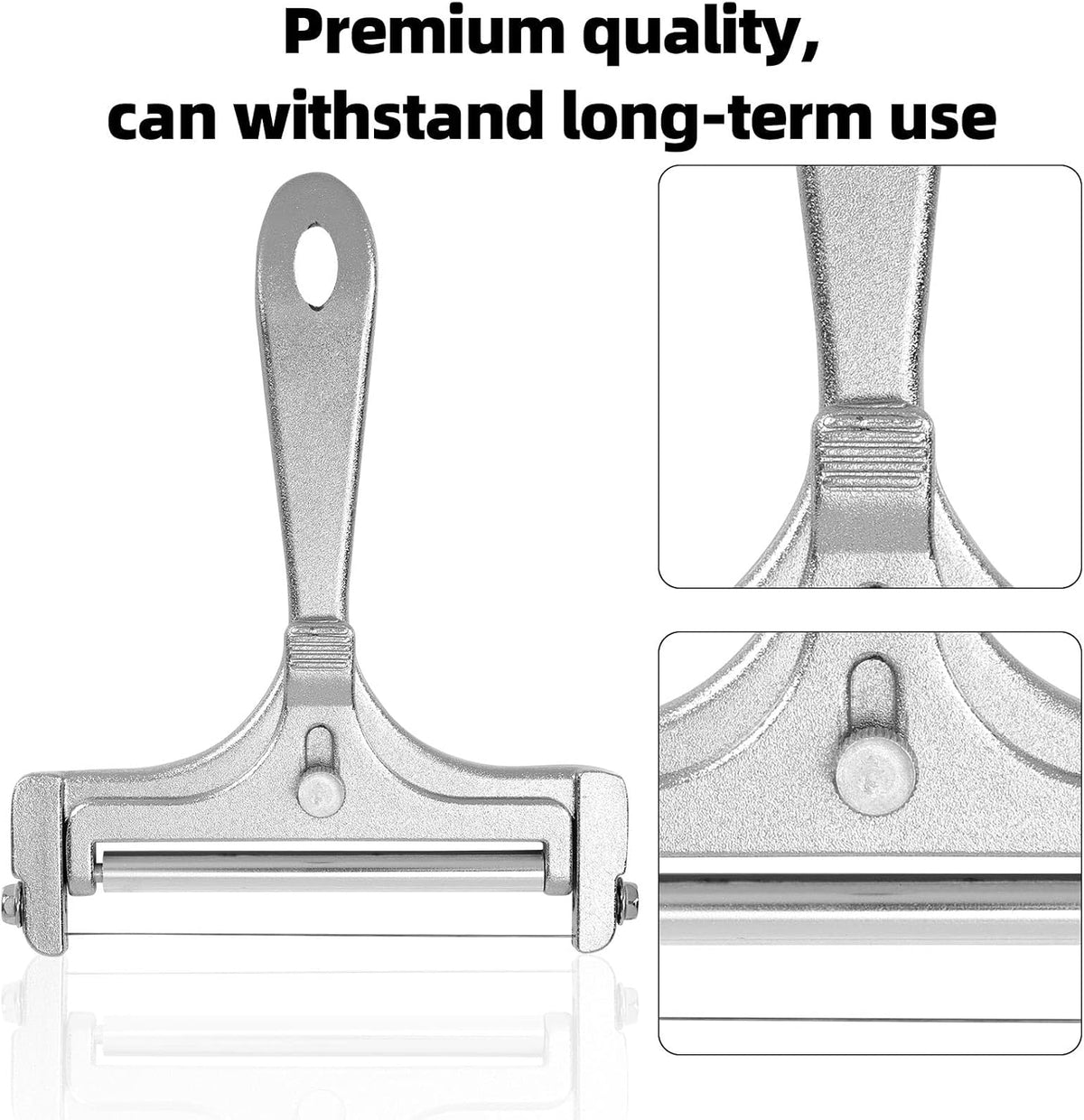 Cheese Cutter, Stainless Steel Cheese Slicer