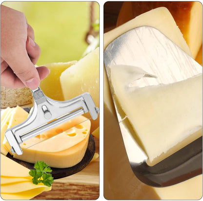Cheese Cutter, Stainless Steel Cheese Slicer