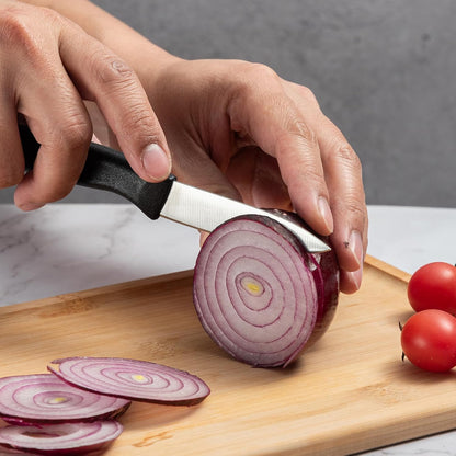 Paring Knife Set of 6,Stainless Stee,Straight Edge,PP Handle,Color