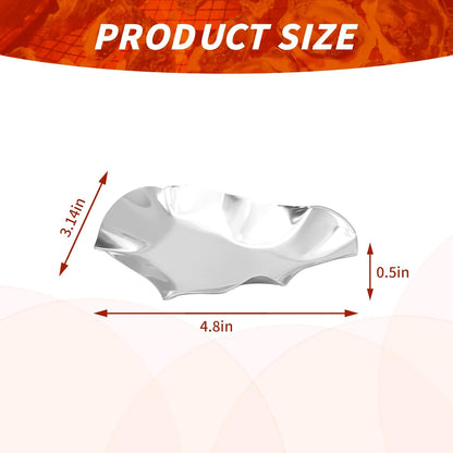 304 Stainless Steel Oyster Shells Oyster Grilling Shells for Cooking Oysters Shrimp Scallops Clams