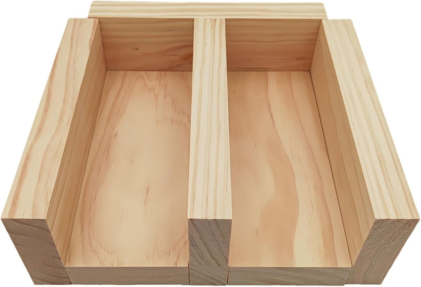4PCS Rectangle Wood Boards Unfinished Wood Blocks for Crafting, 8x6x1in Blank Whittling Wooden Blocks for Wood Carving,Painting & Burning