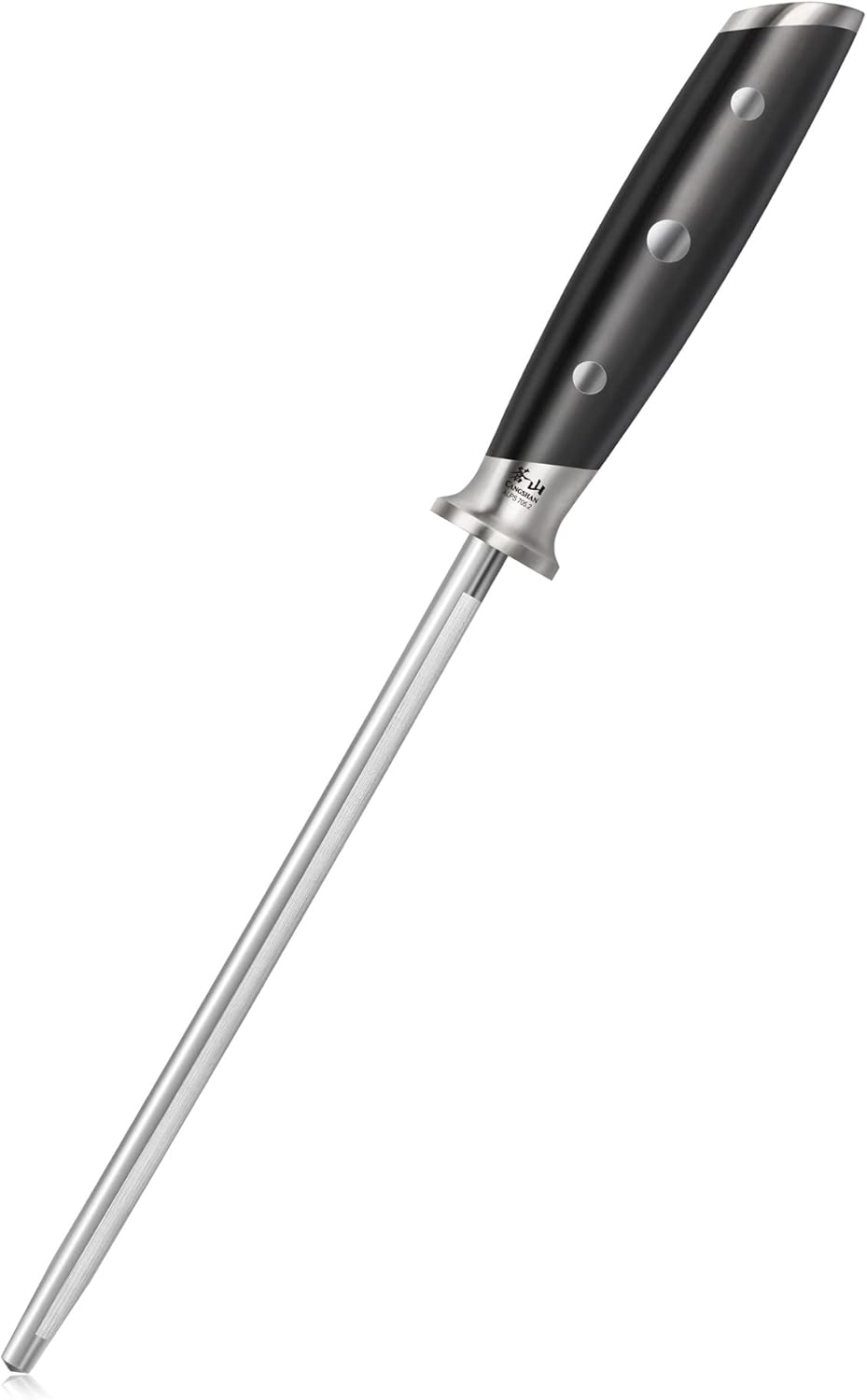 Cangshan ALPS Series 502773 8-inch Honing Steel, Black