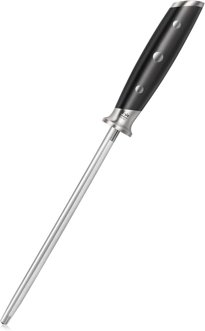 Cangshan ALPS Series 502773 8-inch Honing Steel, Black