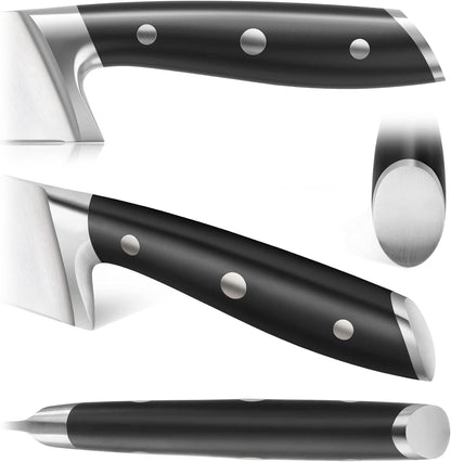 Cangshan ALPS Series 502773 8-inch Honing Steel, Black