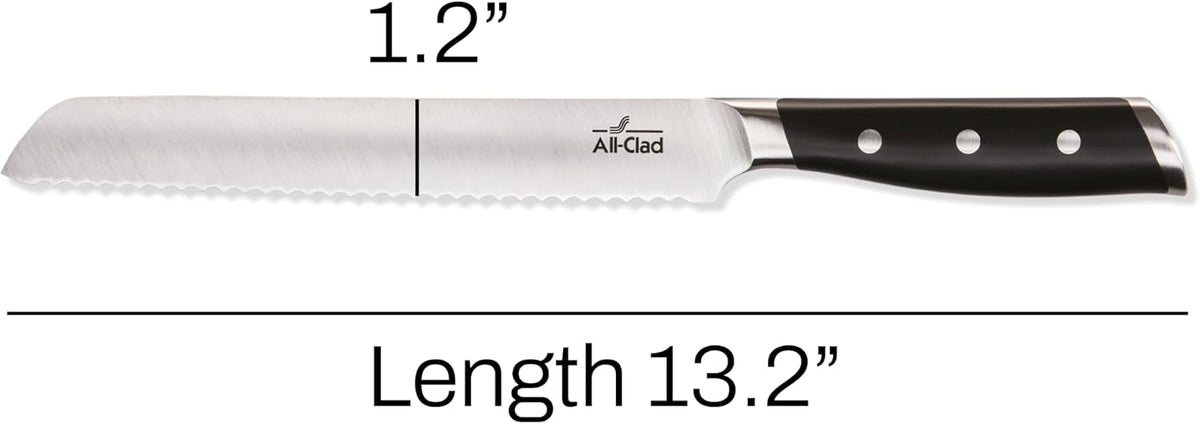 Forged Knives, Bread Knife, 8 inch