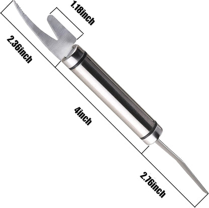 3 PCS Multifunctional Shrimp Peeler, 5 In 1 Multifunctional Shrimp Line Fish Maw Knife,Shrimp Deveiner Tool Shrimp Cleaner