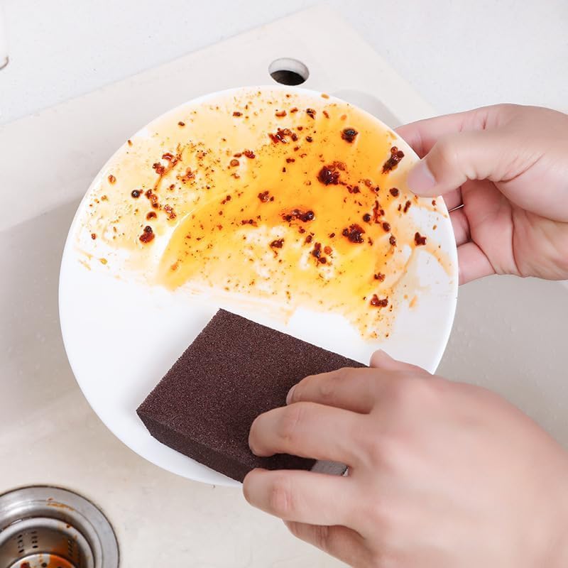 Magic Emery Cleaning Sponge, Nano Carborundum Sponge, Magic CleaningSponge, for Removing Rust Cleaning Pots and Pans (5pcs)