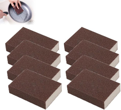 Magic Emery Cleaning Sponge, Nano Carborundum Sponge, Magic CleaningSponge, for Removing Rust Cleaning Pots and Pans (5pcs)