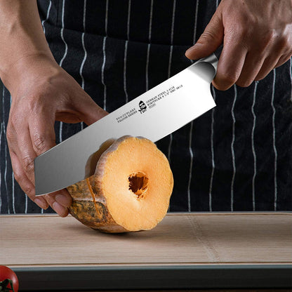 Fillet Knife, 7 Inch Professional Fish Boning Knife for Trimming Meat & Poultry, Flexible Blade, High Carbon German Steel, Riveted Handle - Falcon Series