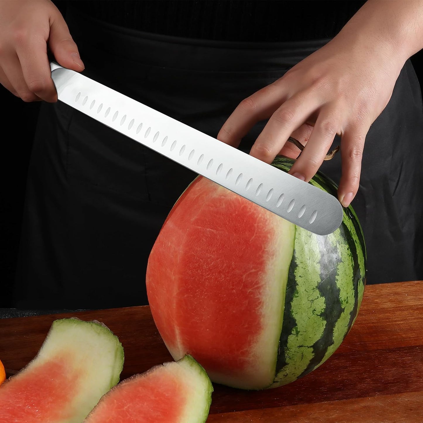 Fillet Knife, 7 Inch Professional Fish Boning Knife for Trimming Meat & Poultry, Flexible Blade, High Carbon German Steel, Riveted Handle - Falcon Series