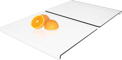 Clear Acrylic Cutting Board with Counter Lip 17.5"x13.4"