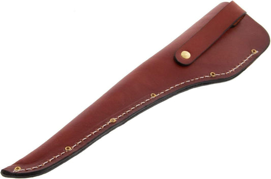 Brown Leather Knife Sheath Accepts 6-Inch blade