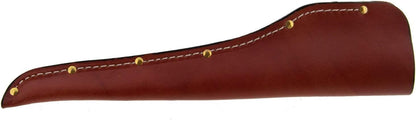 Brown Leather Knife Sheath Accepts 6-Inch blade