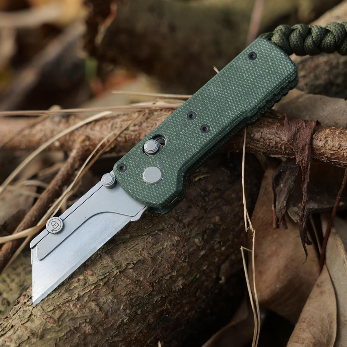 Otacle U1 Folding Utility Knife with Quick Change Blade & Rail Lock