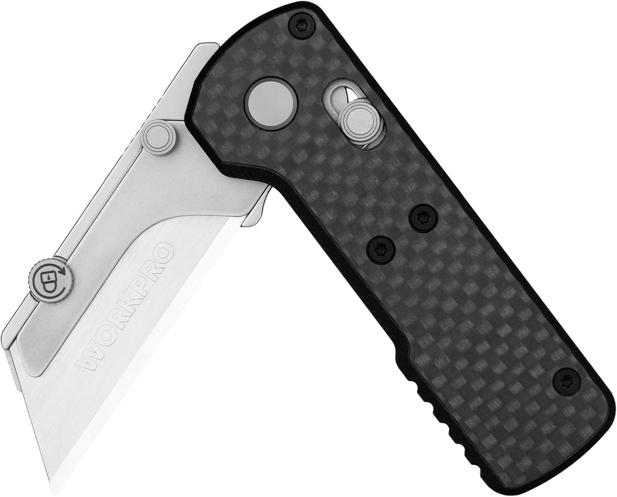 Otacle U1 Folding Utility Knife with Quick Change Blade & Rail Lock
