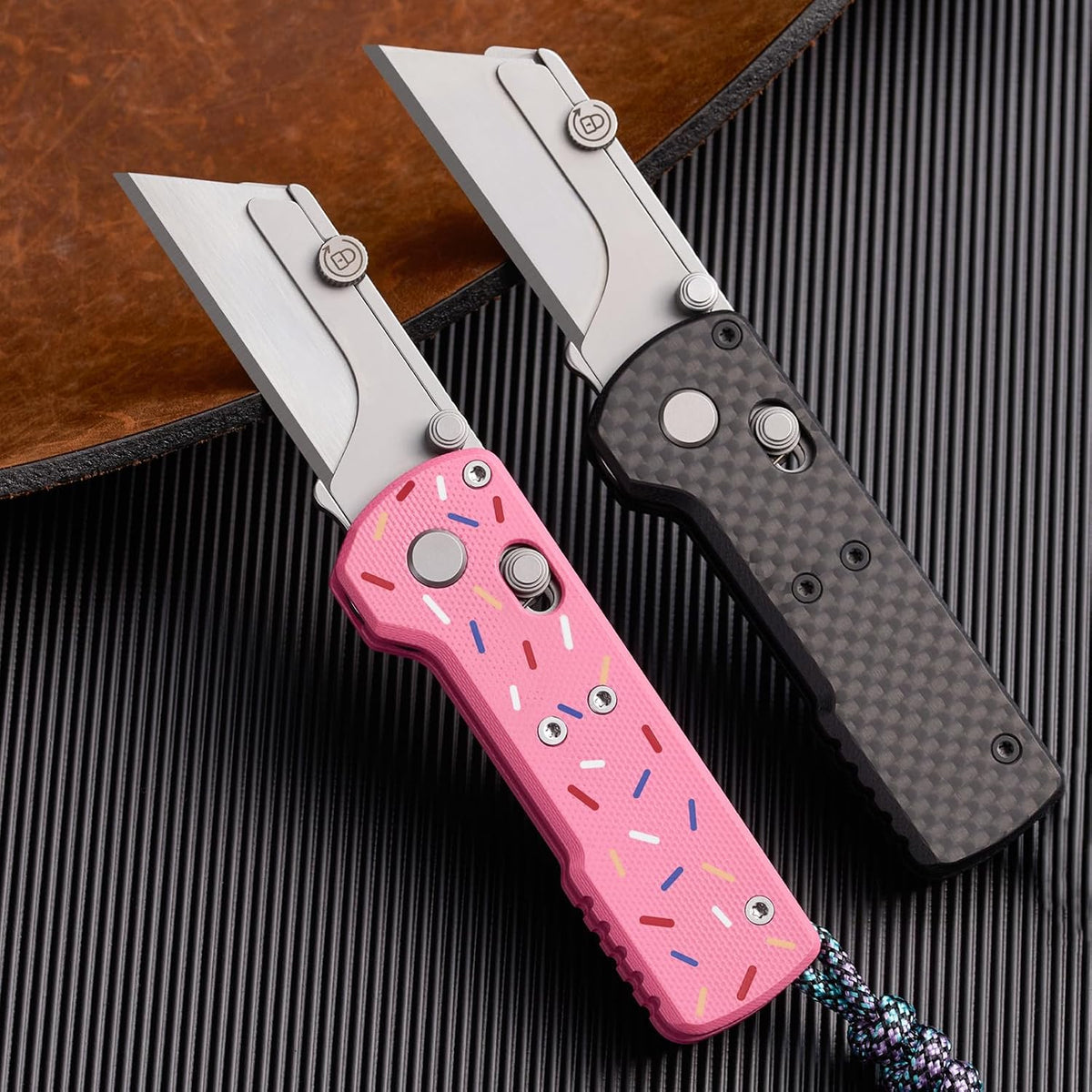 Otacle U1 Folding Utility Knife with Quick Change Blade & Rail Lock