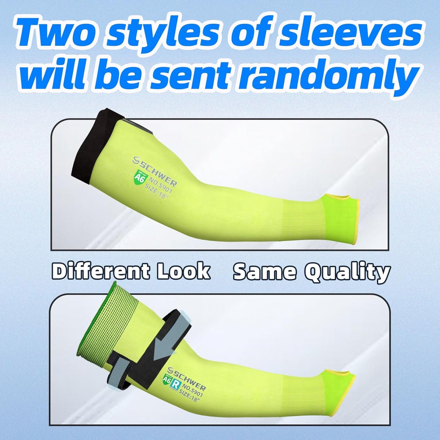 22 inch AIR-SKIN ANSI A6 Cut Resistant Arm Sleeves for Men & Women S901, Non-PFAS Arm Protectors for High Risk Work, UPF50+ UV Protection Cooling Gardening Sleeves for Farming, Lightweight