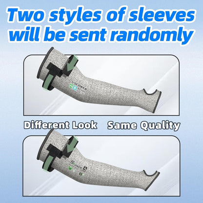 22 inch AIR-SKIN ANSI A6 Cut Resistant Arm Sleeves for Men & Women S901, Non-PFAS Arm Protectors for High Risk Work, UPF50+ UV Protection Cooling Gardening Sleeves for Farming, Lightweight
