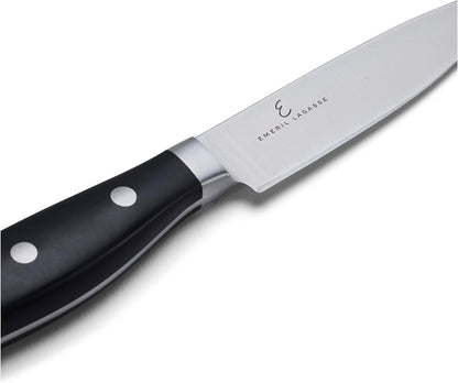 x EMERIL Lagasse The Nola Collection Razor-Sharp German 4-inch Paring Knife, Made in Company-Owned German Factory with Special Formula Steel perfected for almost 300 Years, Dishwasher Safe