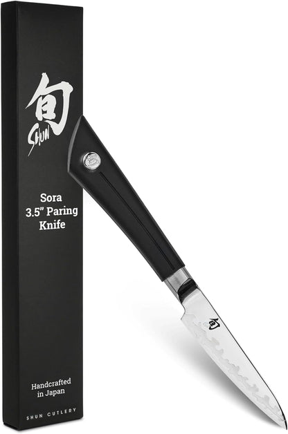 Sora 8" Chef's Knife, Handcrafted Japanese Kitchen Knife, VG10 Steel Edge and 420J Stainless Steel Blade, Balanced Handle, Gyuto-Style Chef Tool for Professional and Home Chefs