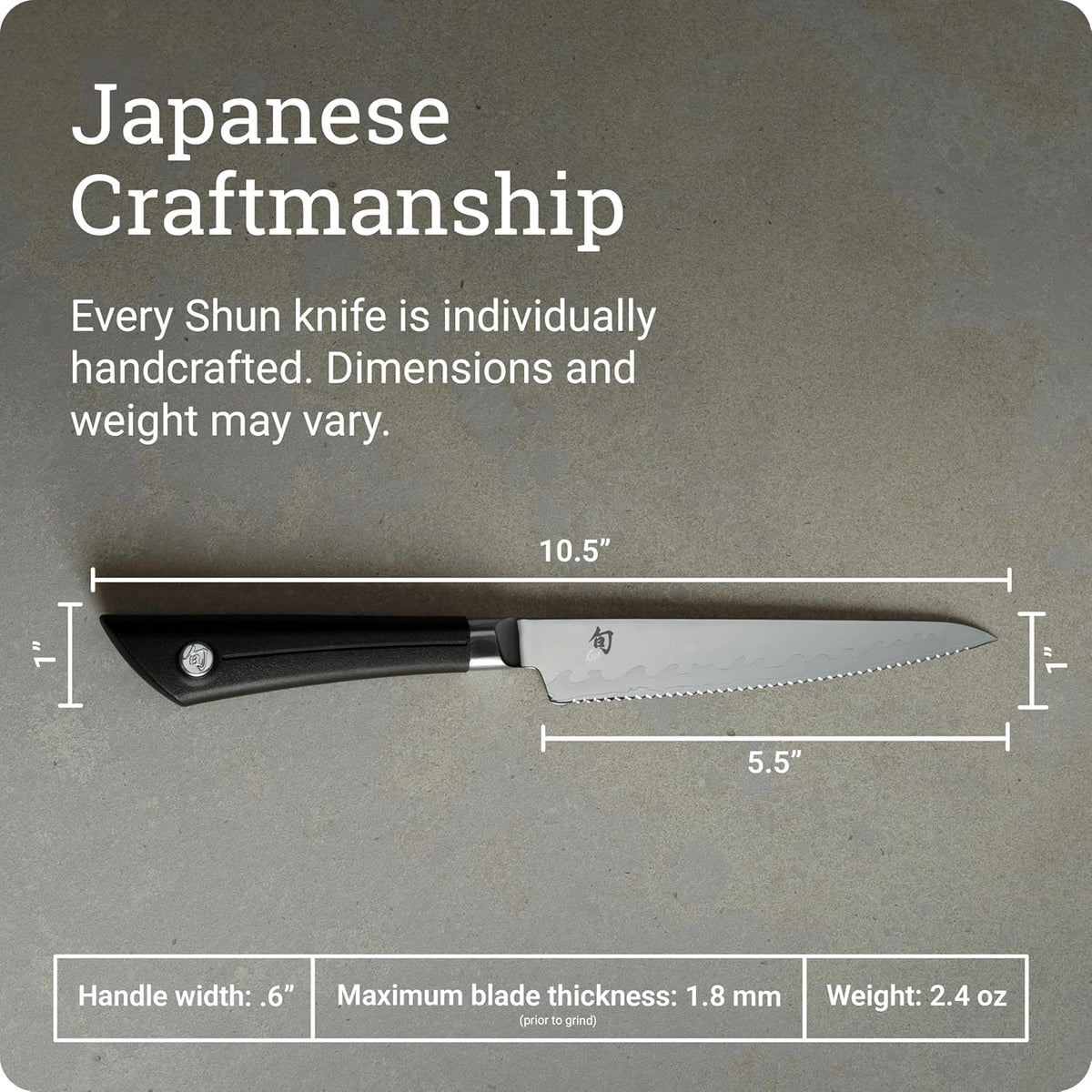 Sora 8" Chef's Knife, Handcrafted Japanese Kitchen Knife, VG10 Steel Edge and 420J Stainless Steel Blade, Balanced Handle, Gyuto-Style Chef Tool for Professional and Home Chefs