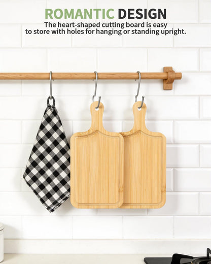 1 Set Bridal Baby Shower Cheese Prizes, Square Cheese Board Cheese, Small Cheese Board with Knife and Fork, Small Acacia Charcuterie Board for Valentines Bridal Baby Shower Housewarming Gifts(Acacia)