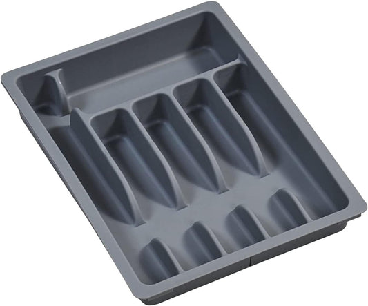 30087 Grey Variable Cutlery Drawer, 11,42 x 2,56 x 14,96"