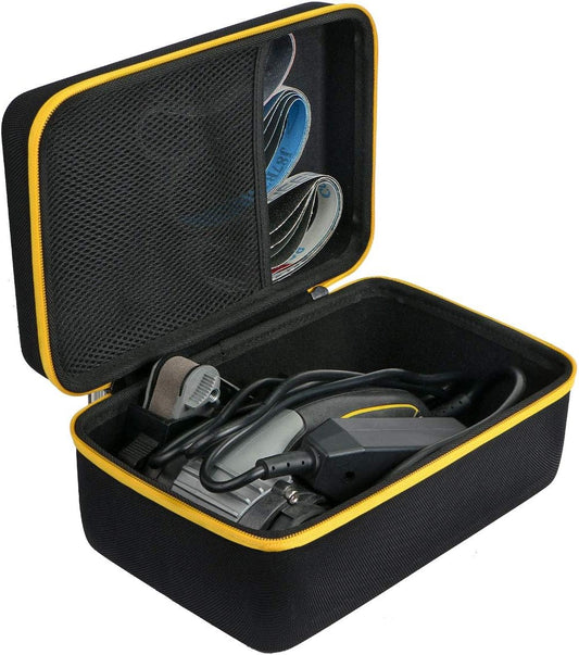 Hard Travel Case Replacement for Work Sharp Knife & Tool Sharpener/Ken Onion Edition (yellow zipper)