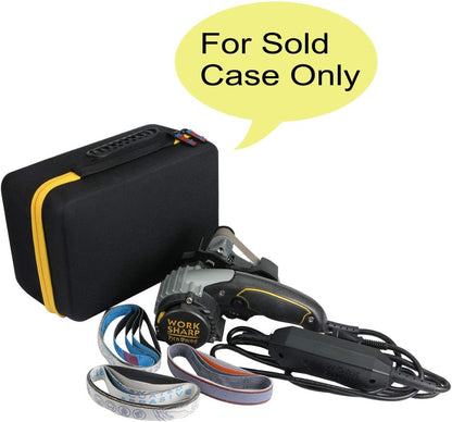 Hard Travel Case Replacement for Work Sharp Knife & Tool Sharpener/Ken Onion Edition (yellow zipper)