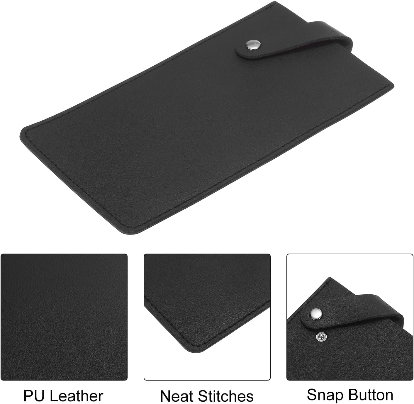 PU Leather Knife Meat Cleaver Sheath, Waterproof Chef Knife Guards Wide Knife Protector Cleaver Cover for Home Kitchen, Brown