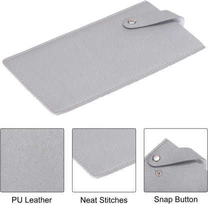 PU Leather Knife Meat Cleaver Sheath, Waterproof Chef Knife Guards Wide Knife Protector Cleaver Cover for Home Kitchen, Brown