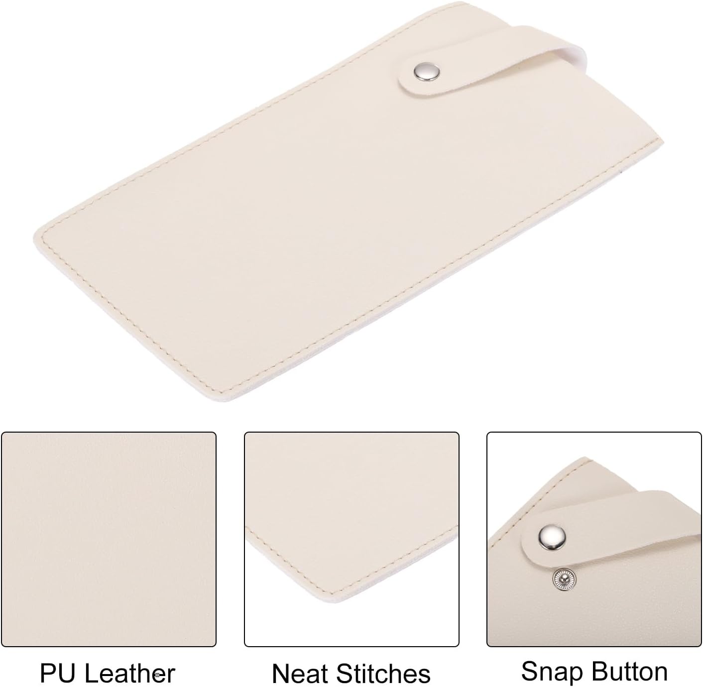 PU Leather Knife Meat Cleaver Sheath, Waterproof Chef Knife Guards Wide Knife Protector Cleaver Cover for Home Kitchen, Brown