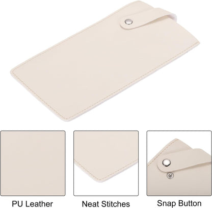 PU Leather Knife Meat Cleaver Sheath, Waterproof Chef Knife Guards Wide Knife Protector Cleaver Cover for Home Kitchen, Brown