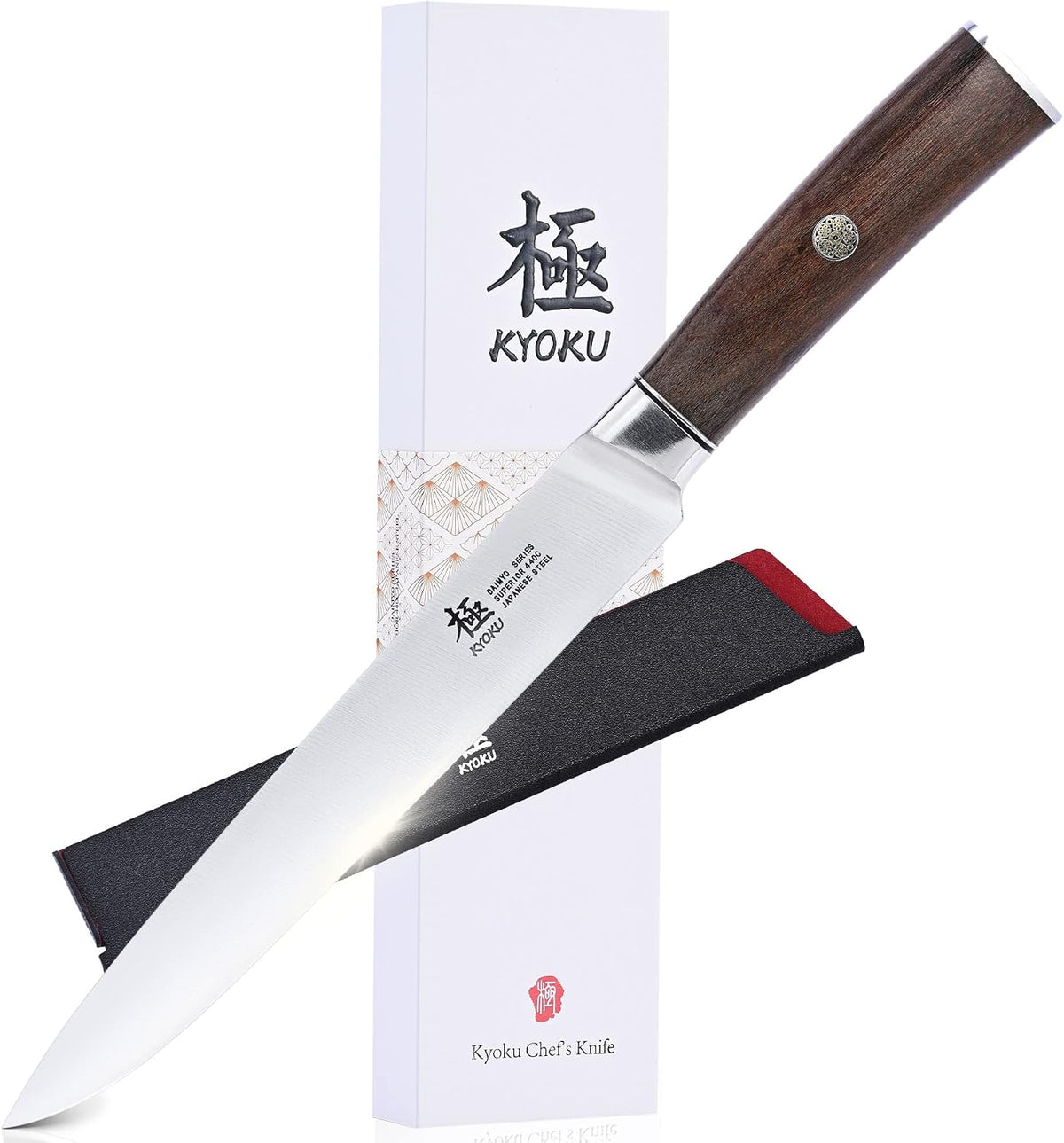 6.5 Inch Boning Knife, Daimyo Series, Rosewood Handle, 440C Steel