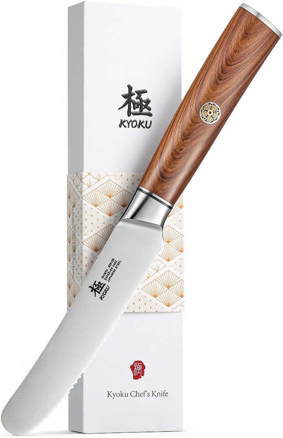 6.5 Inch Boning Knife, Daimyo Series, Rosewood Handle, 440C Steel
