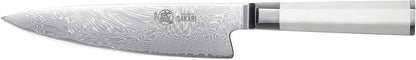 5.6-Inch Japanese Paring Knife, 67-Layer VG-Pro Damascus | Fruit Peeling and Trimming, Petty Knife Control, Deep-Cryo Treatment, G10 Handle, Sandalwood Box
