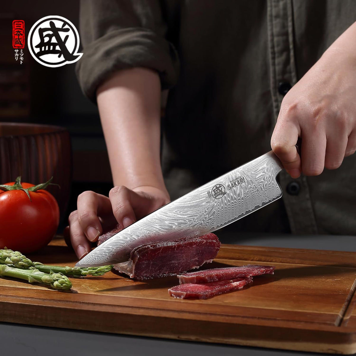 5.6-Inch Japanese Paring Knife, 67-Layer VG-Pro Damascus | Fruit Peeling and Trimming, Petty Knife Control, Deep-Cryo Treatment, G10 Handle, Sandalwood Box