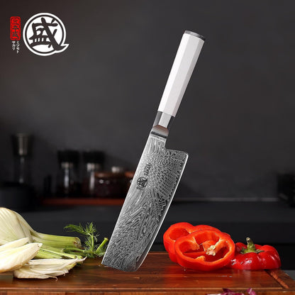 5.6-Inch Japanese Paring Knife, 67-Layer VG-Pro Damascus | Fruit Peeling and Trimming, Petty Knife Control, Deep-Cryo Treatment, G10 Handle, Sandalwood Box