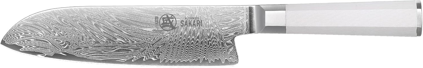 5.6-Inch Japanese Paring Knife, 67-Layer VG-Pro Damascus | Fruit Peeling and Trimming, Petty Knife Control, Deep-Cryo Treatment, G10 Handle, Sandalwood Box